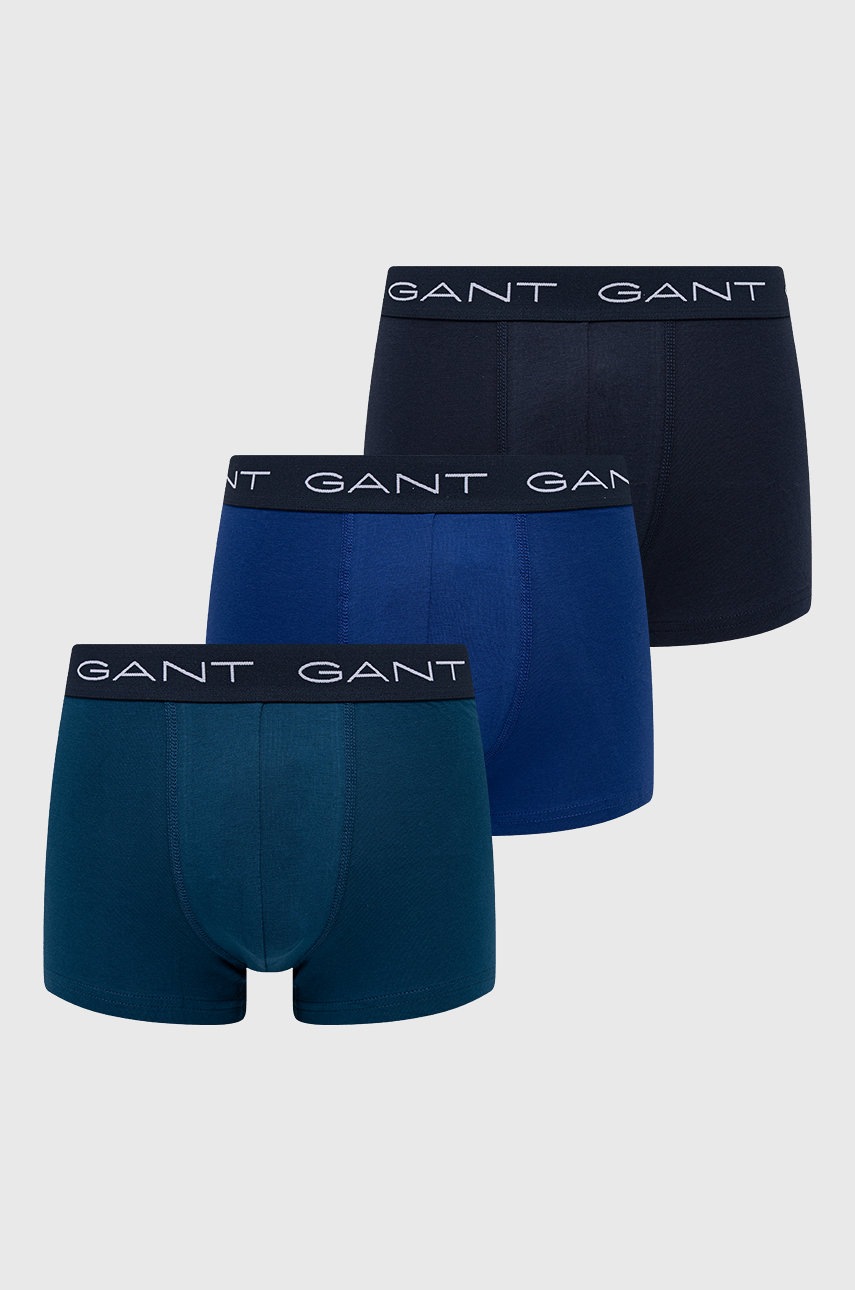 

Боксерки Gant мъжки в тъмносиньо, Тъмносин