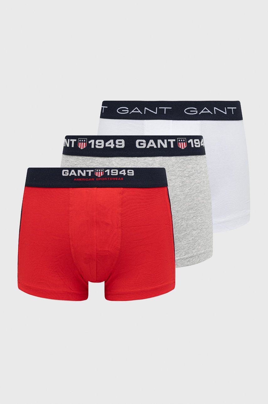 Gant Bokserki (3-pack) męskie kolor biały