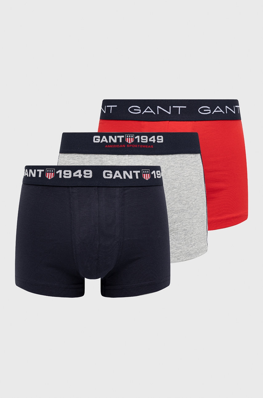 

Боксерки Gant мъжки в сиво, Сив