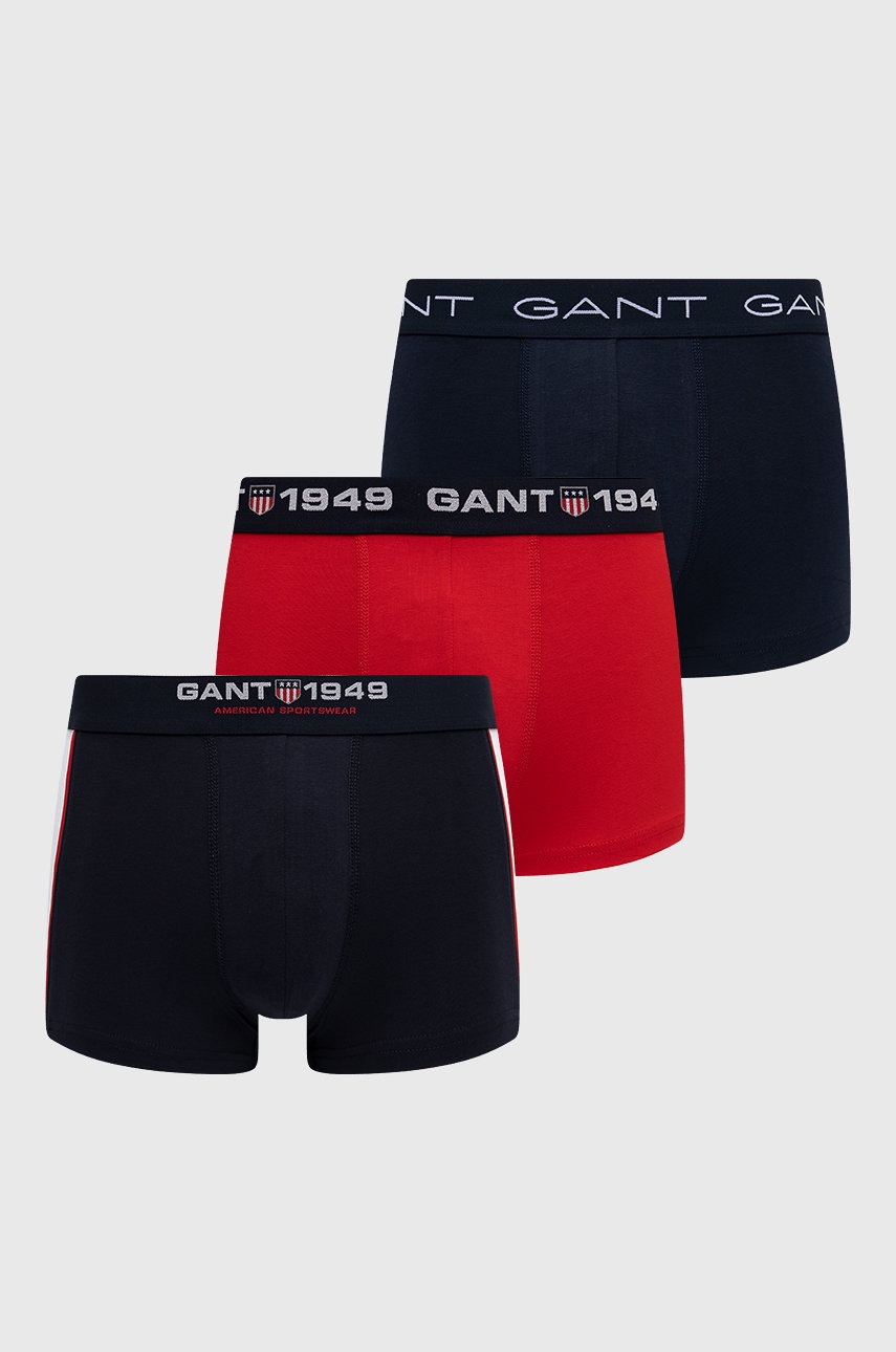 

Боксерки Gant мъжки в тъмносиньо, Тъмносин