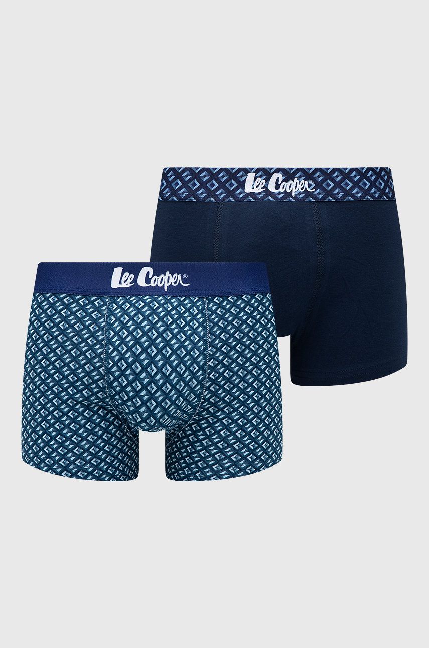 Lee Cooper Bokserki (2-pack) męskie kolor niebieski