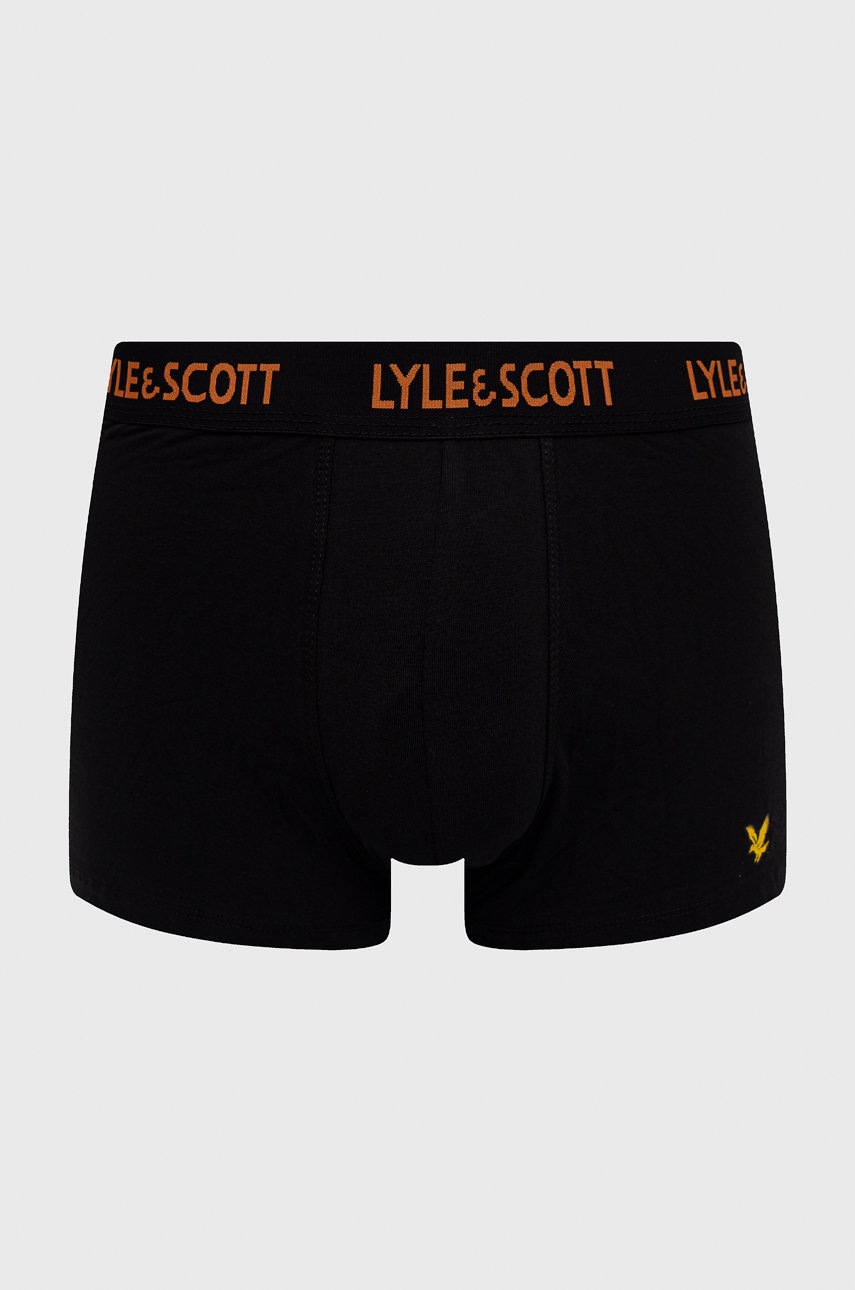 

Боксери Lyle & Scott (3-pack) колір чорний