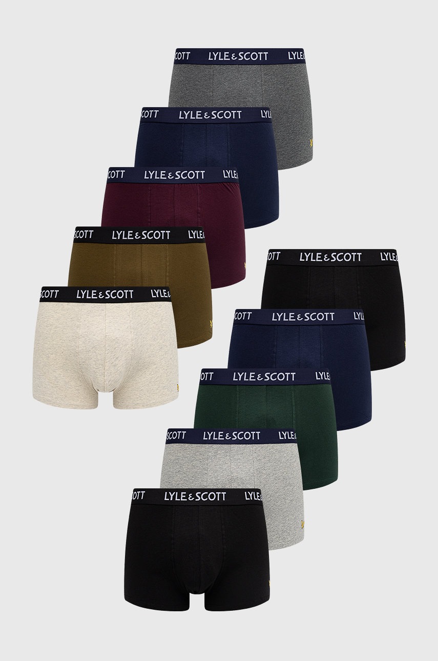 Lyle & Scott bokserki (10-pack) męskie