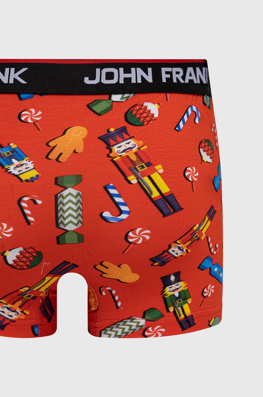 

Боксеры John Frank мужские красный