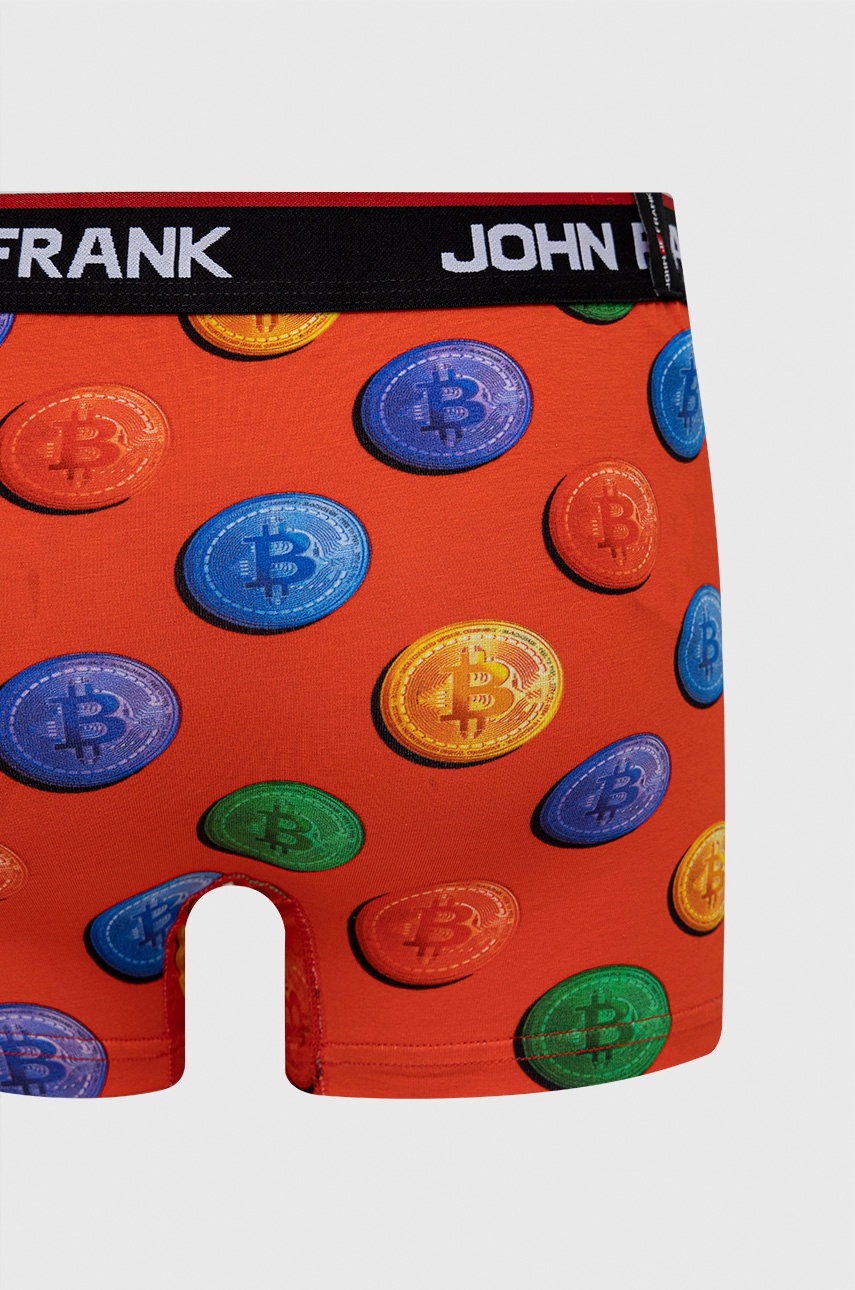 

Боксеры John Frank мужские красный