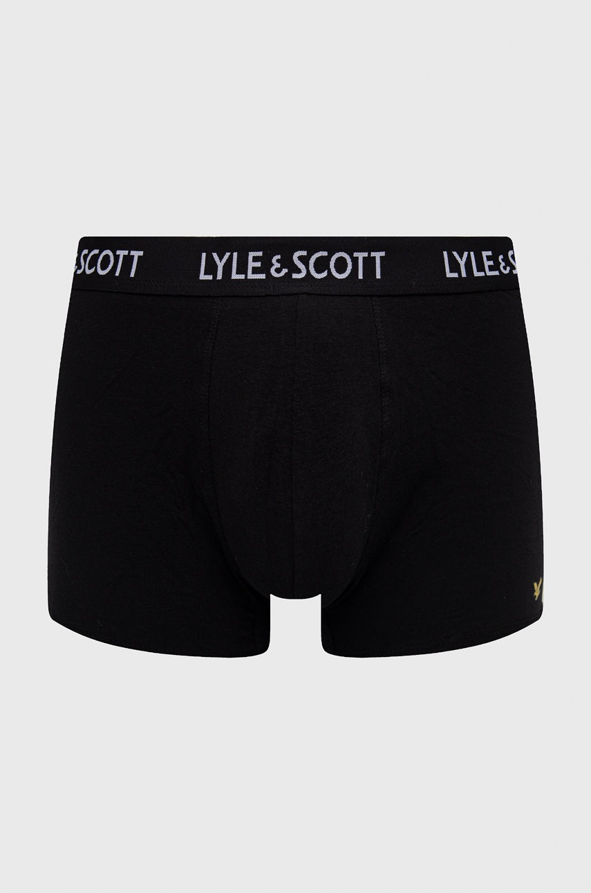 

Боксери Lyle & Scott (3-pack) колір чорний