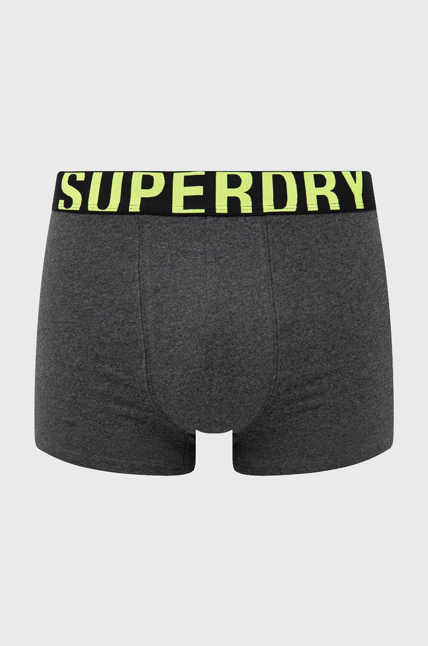 

Боксери Superdry чоловічі колір сірий