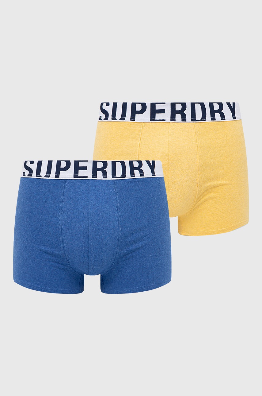 

Боксерки Superdry (2 чифта) мъжки, Син
