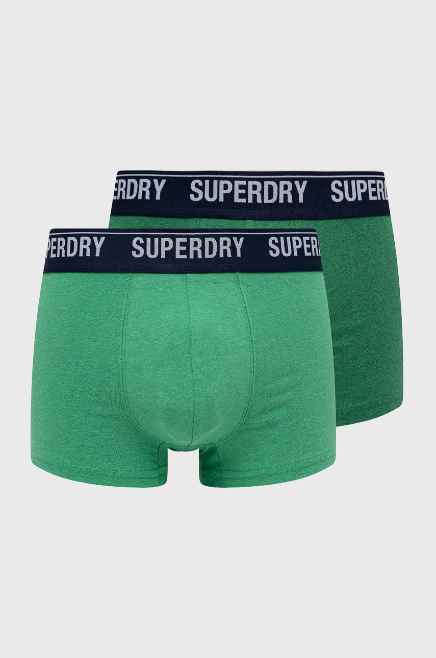 

Боксеры Superdry мужские цвет зелёный