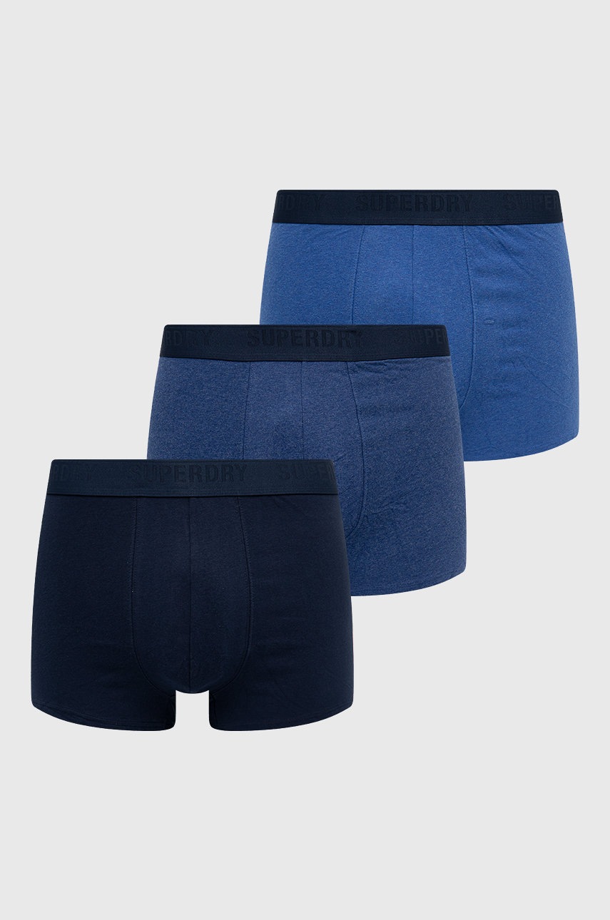 

Боксерки Superdry (3-pack), Син