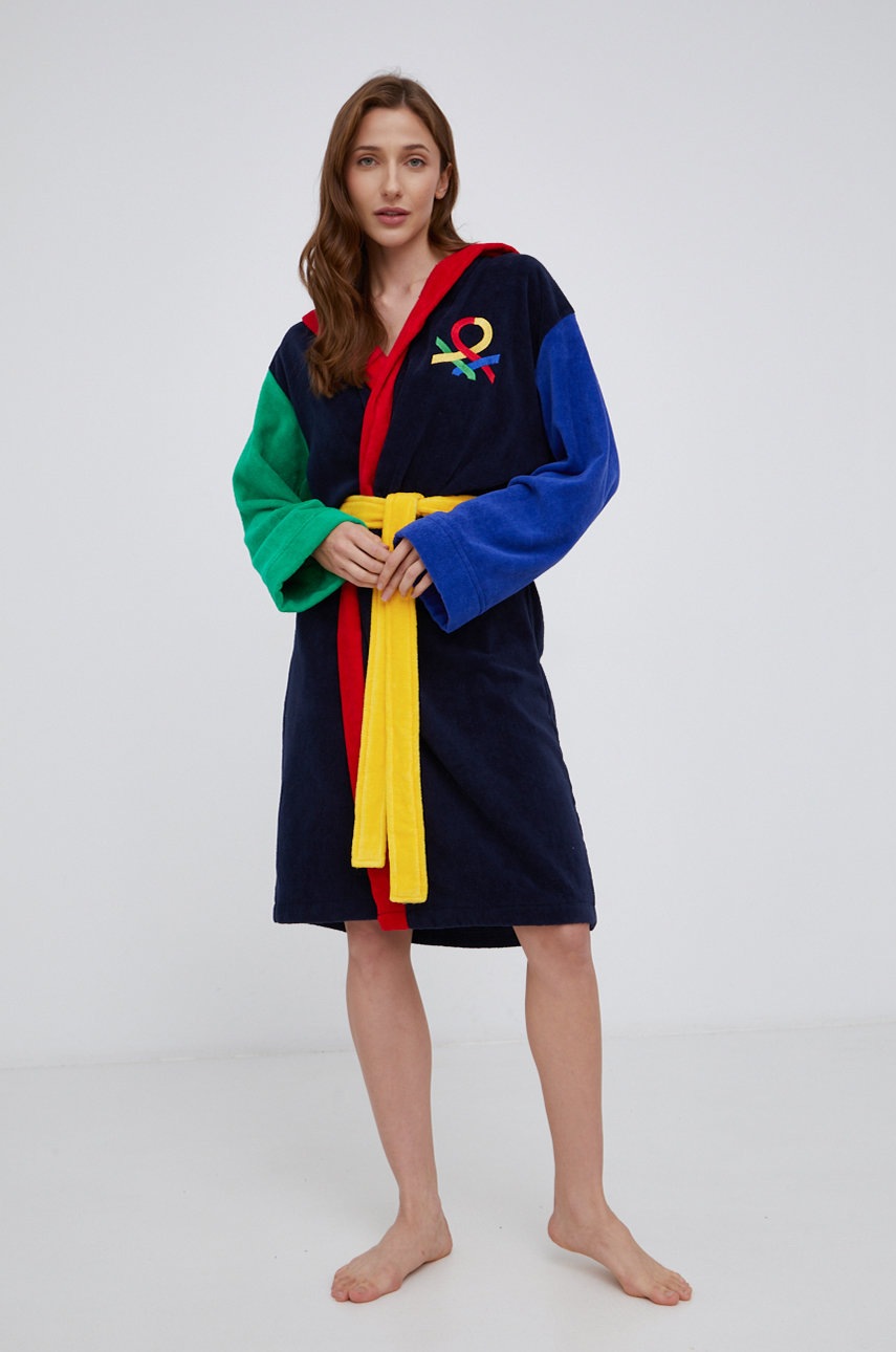 

Халат United Colors of Benetton цвет синий