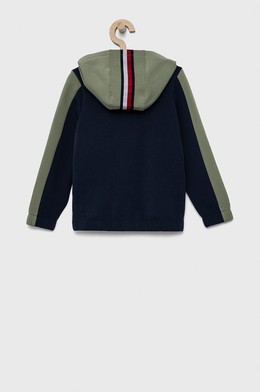 

Детская кофта Tommy Hilfiger цвет синий с принтом