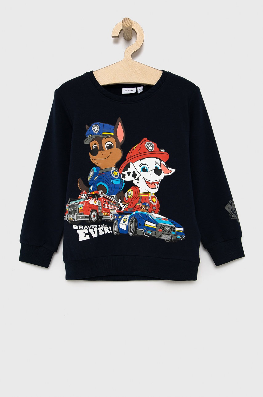 

Детски суичър Name it x Paw Patrol в тъмносиньо с принт, Тъмносин
