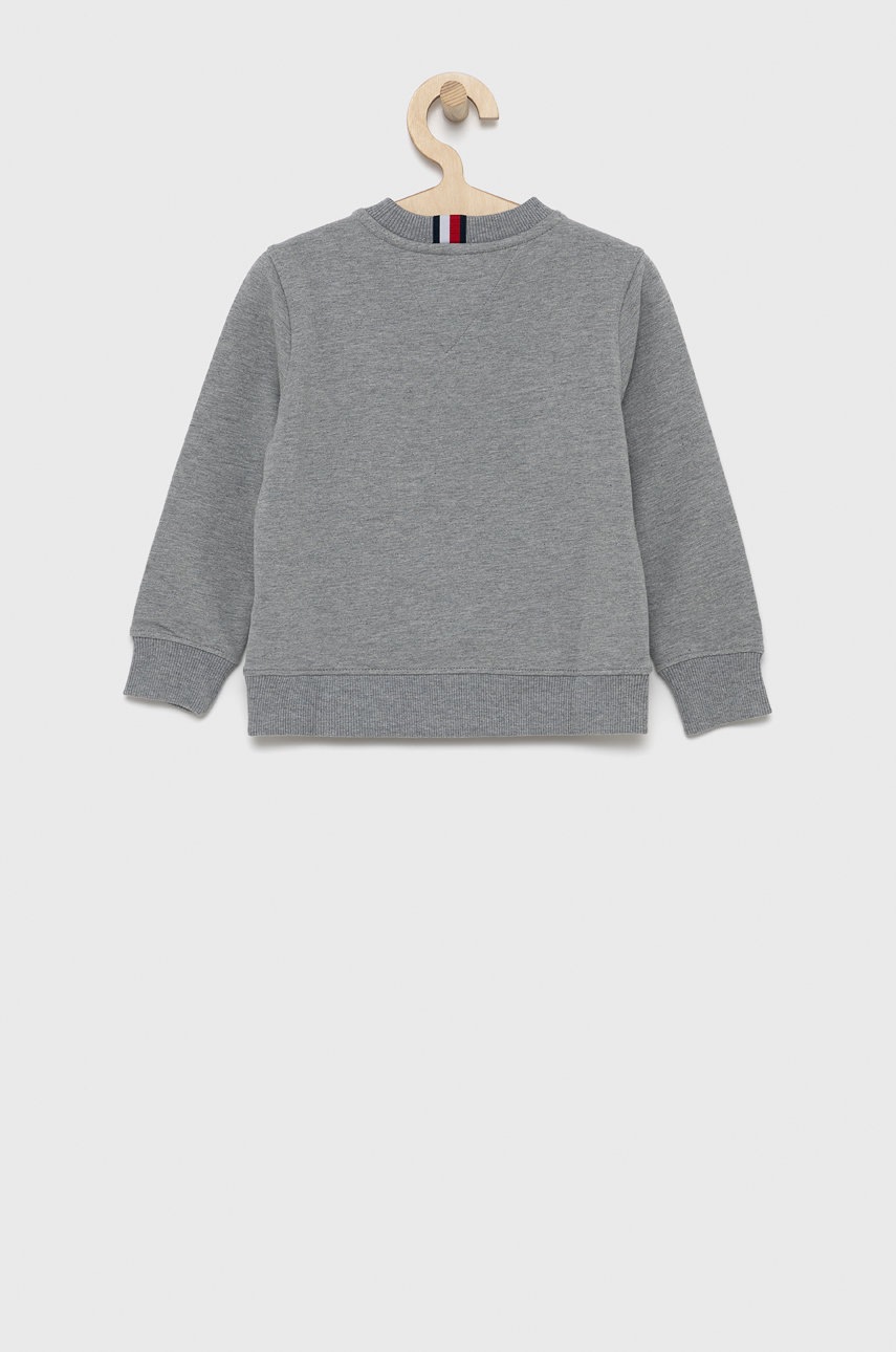 

Дитяча кофта Tommy Hilfiger колір сірий з принтом