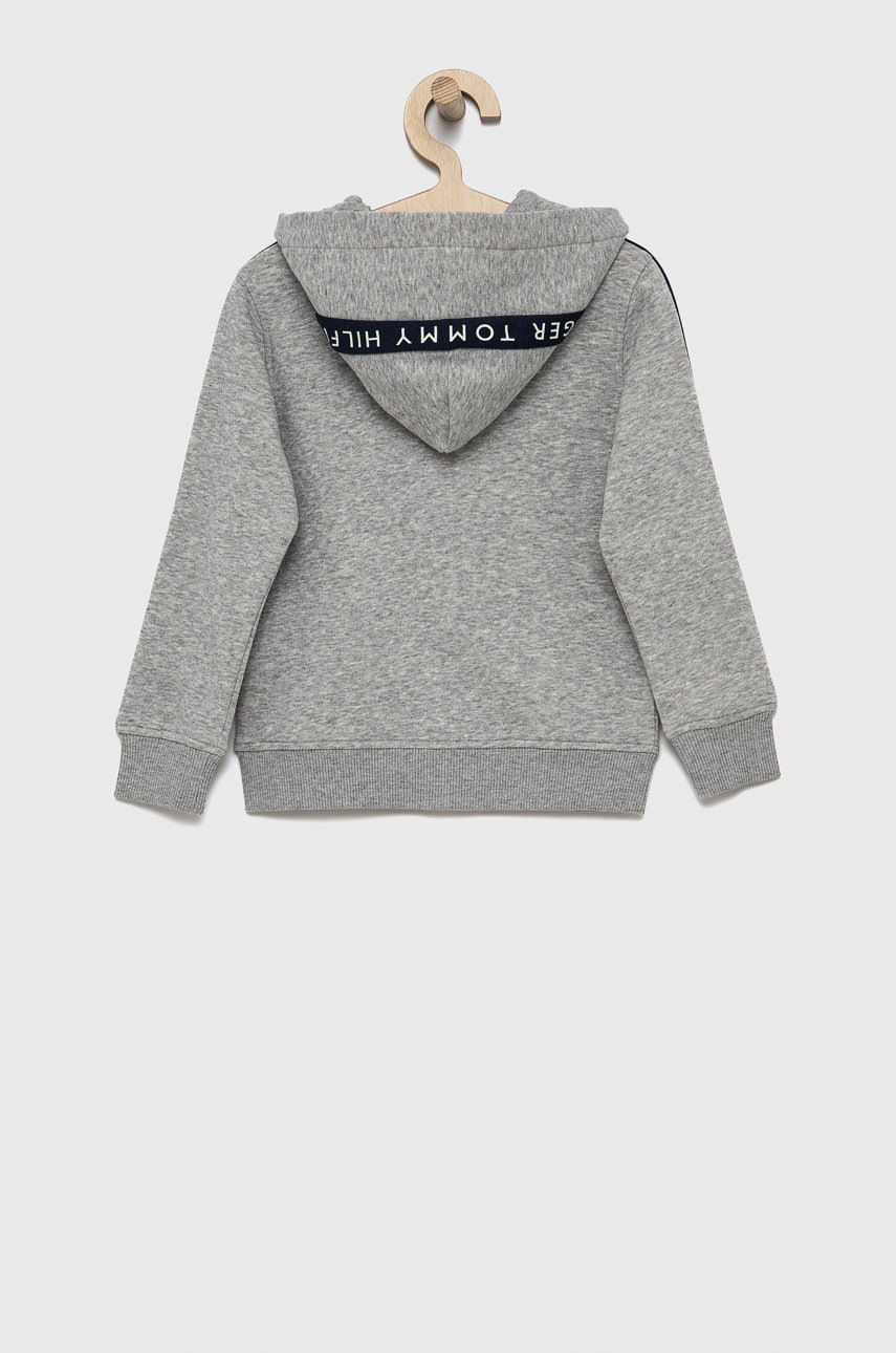 

Дитяча кофта Tommy Hilfiger колір сірий з принтом