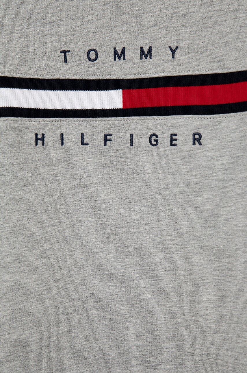 

Детская кофта Tommy Hilfiger цвет серый с аппликацией