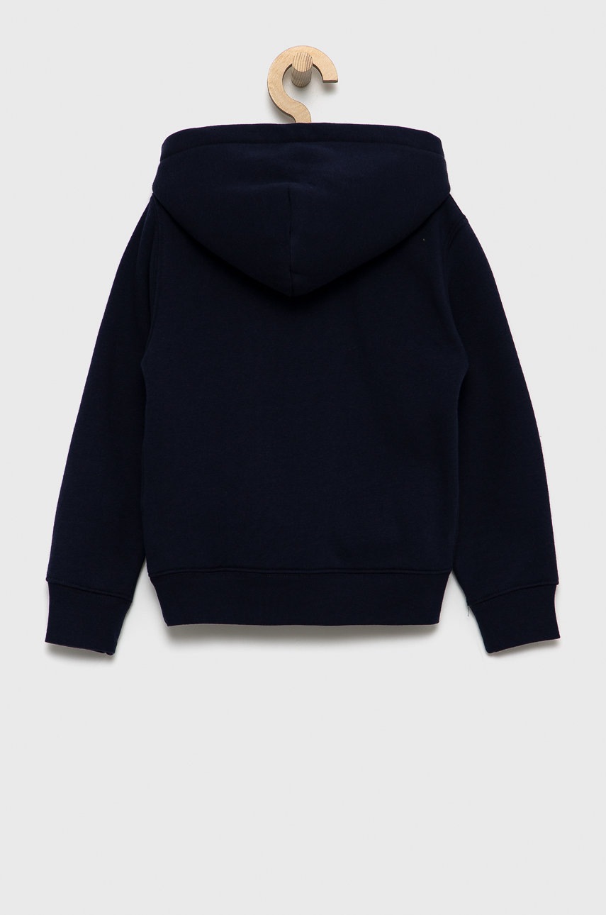 

Детская кофта Polo Ralph Lauren цвет синий гладкая