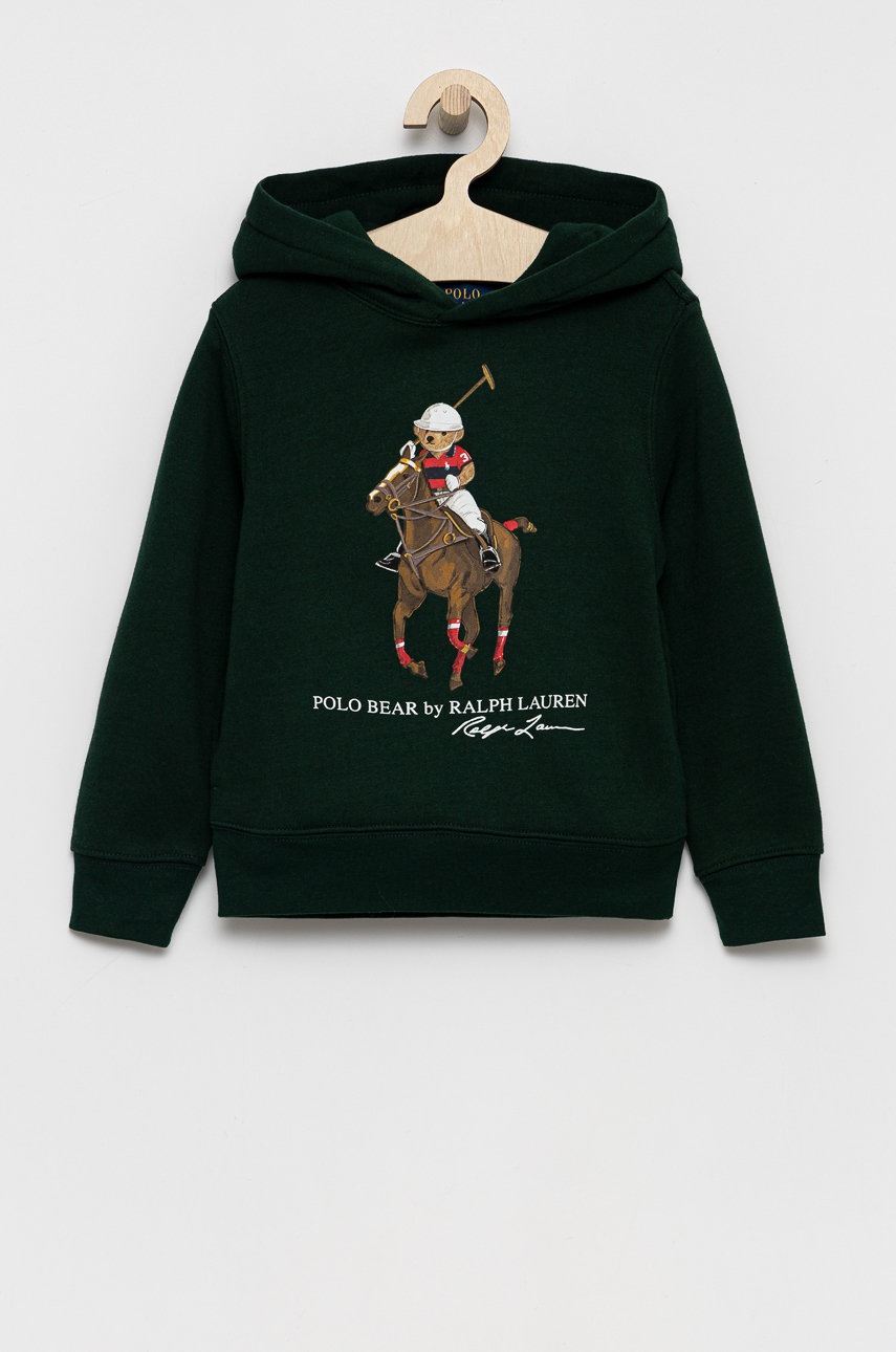 

Polo Ralph Lauren - Детски суичър, Зелен