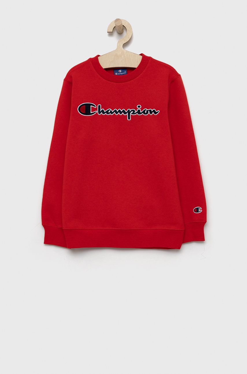 Champion Bluză copii 305766 culoarea rosu, cu imprimeu