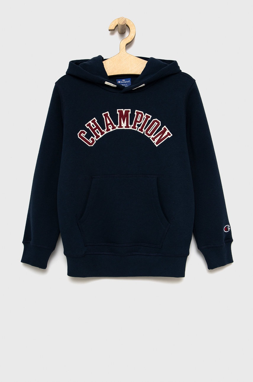 

Детски суичър Champion 305773 в тъмносиньо с изчистен дизайн, Тъмносин
