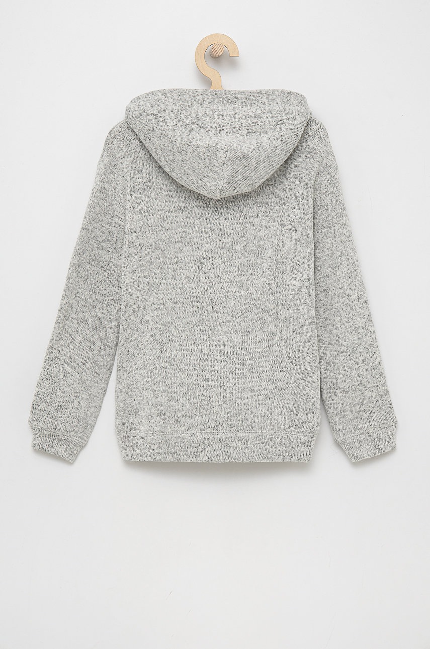 

Дитяча кофта Quiksilver колір сірий