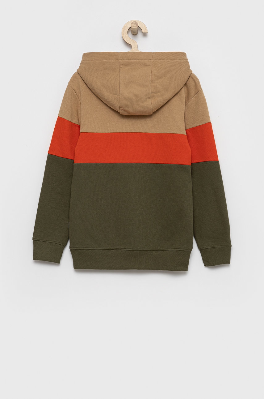

Детская кофта Quiksilver цвет бежевый с узором