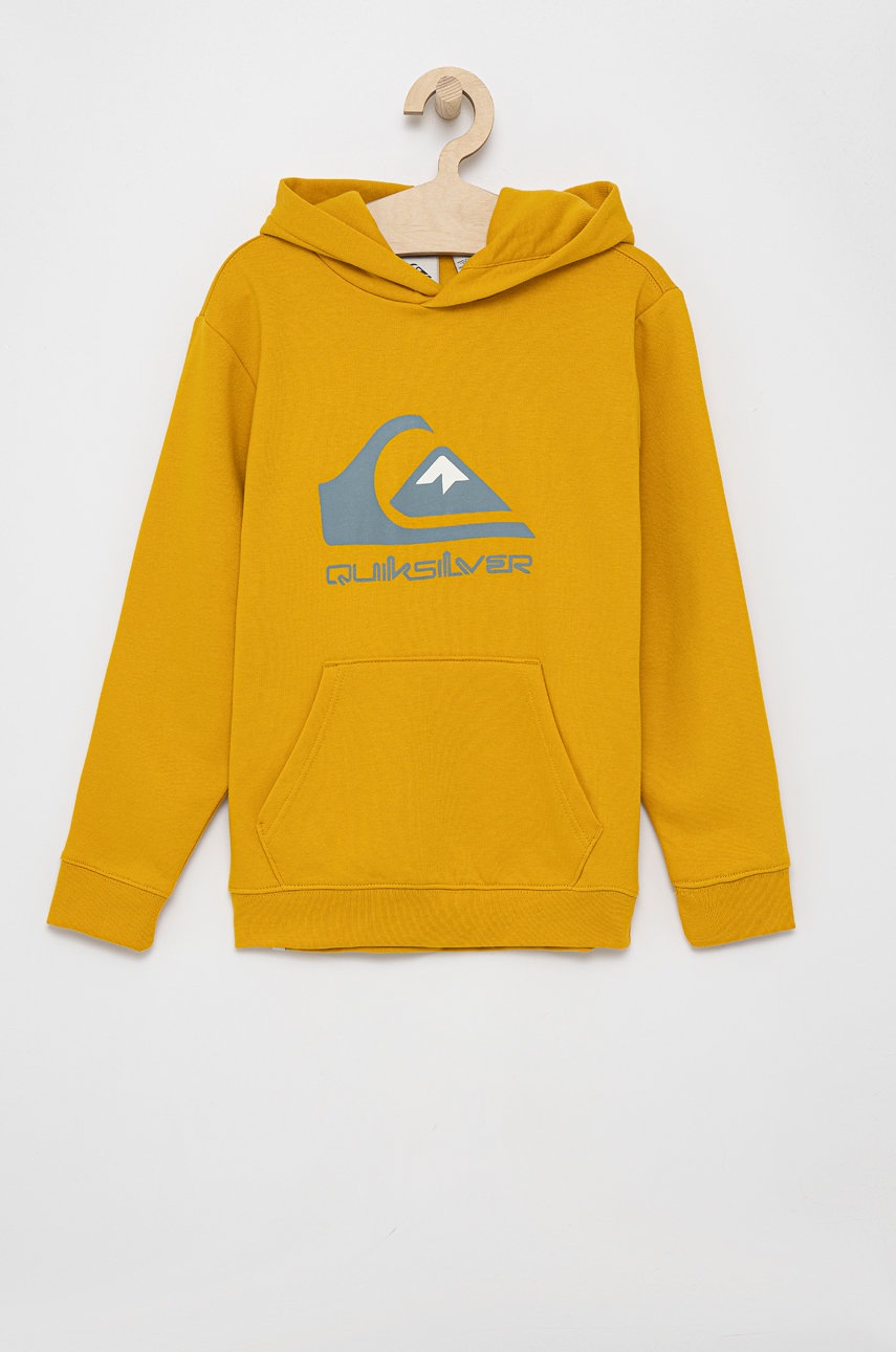 

Quiksilver - Детски суичър, Жълт