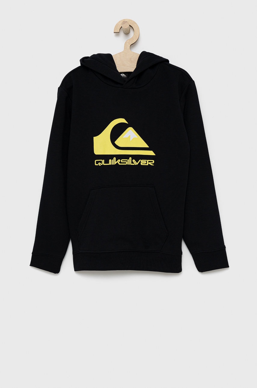 

Quiksilver - Детски суичър, Черен