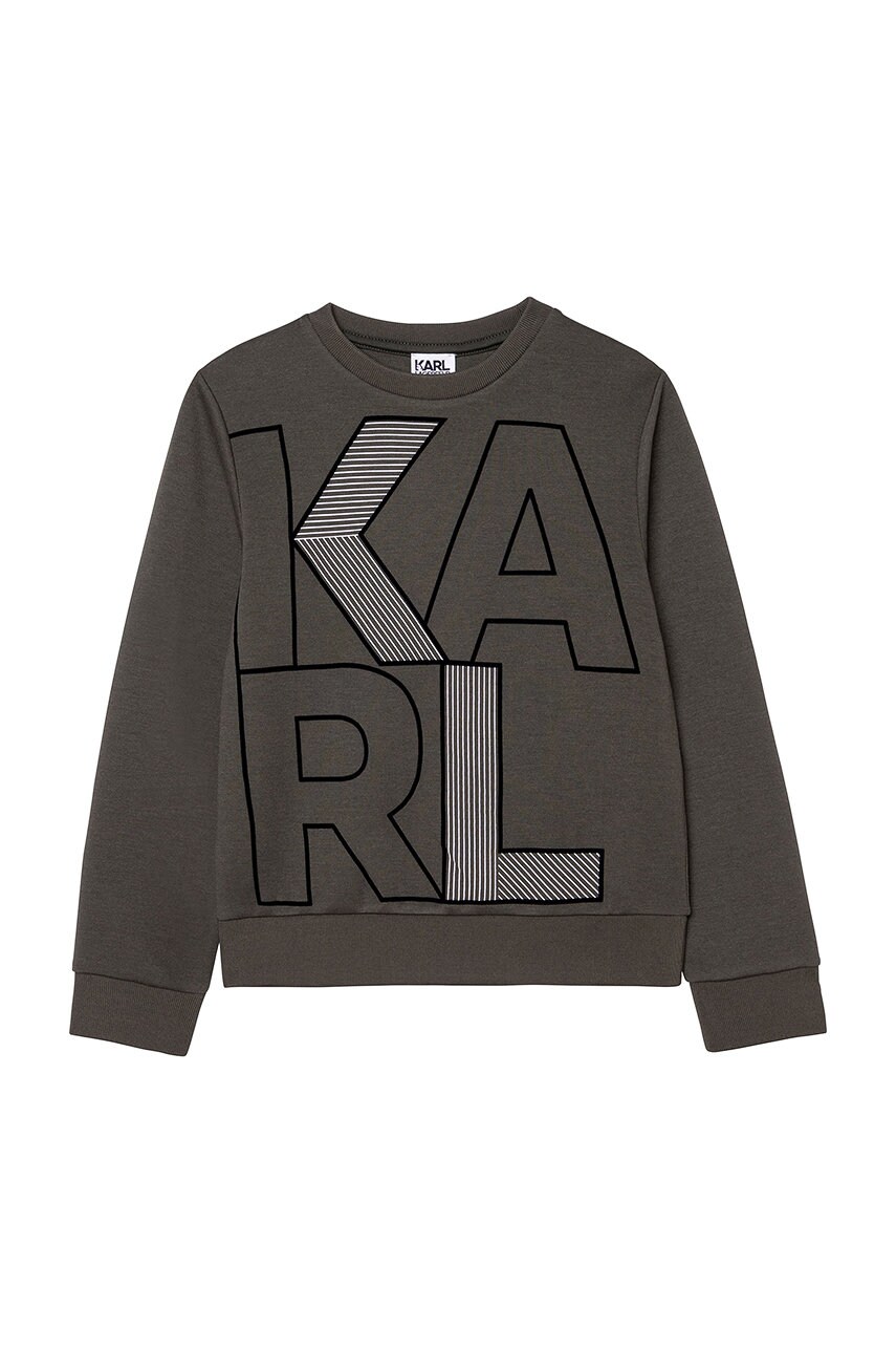 

Karl Lagerfeld - Детски суичър, Зелен