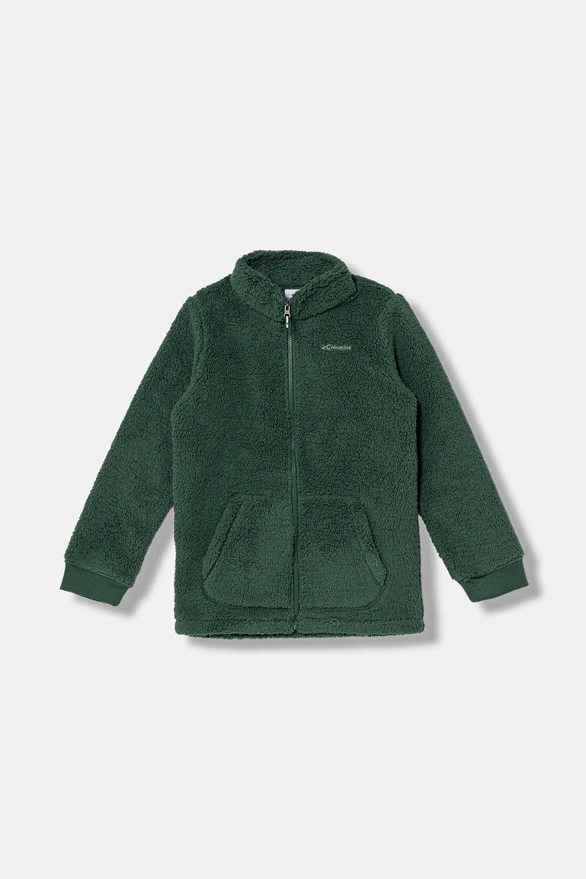 Columbia bluză copii culoarea bej, uni, 1908631