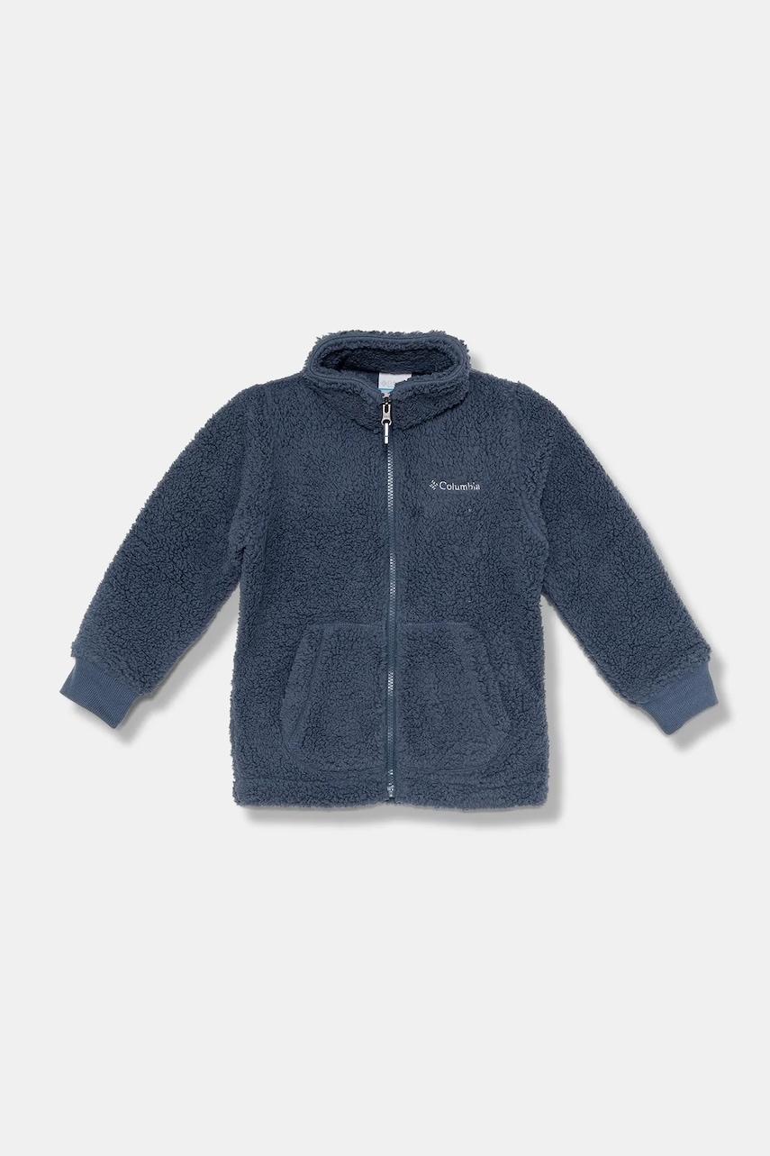 Columbia bluză copii culoarea bej, uni, 1908631