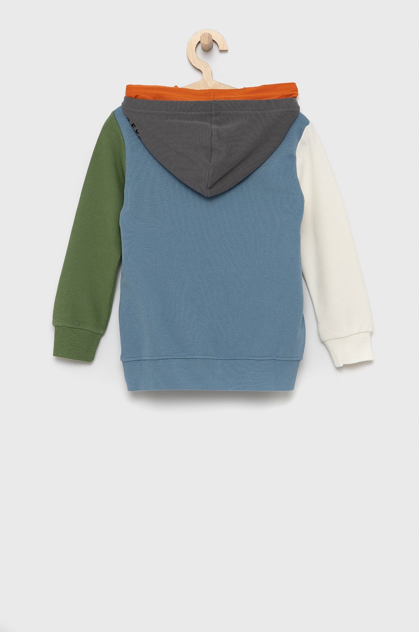 

Детская хлопковая кофта United Colors of Benetton гладкая