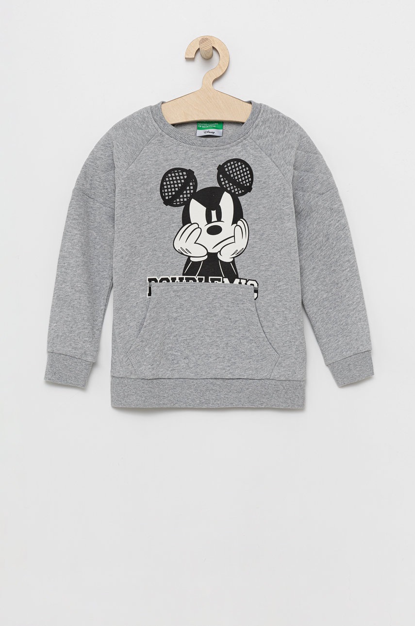 United Colors of Benetton - Hanorac de bumbac pentru copii x Disney