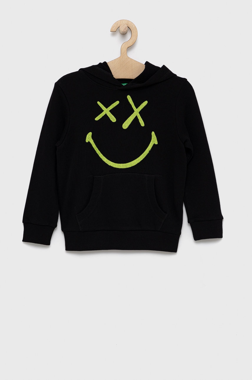 United Colors Of Benetton - hanorac de bumbac pentru copii x smiley world