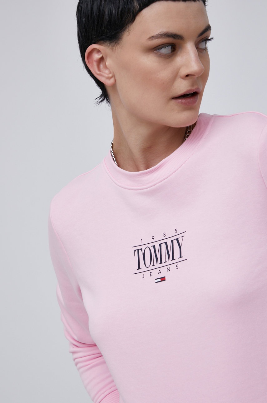 

Tommy Jeans - Суичър, Розов