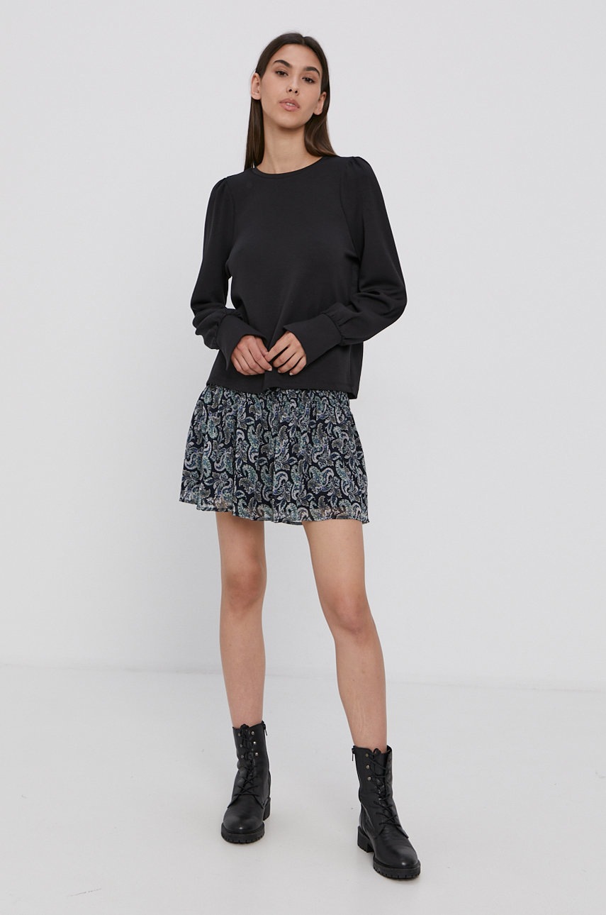 

Кофта Vero Moda жіноча колір чорний гладка