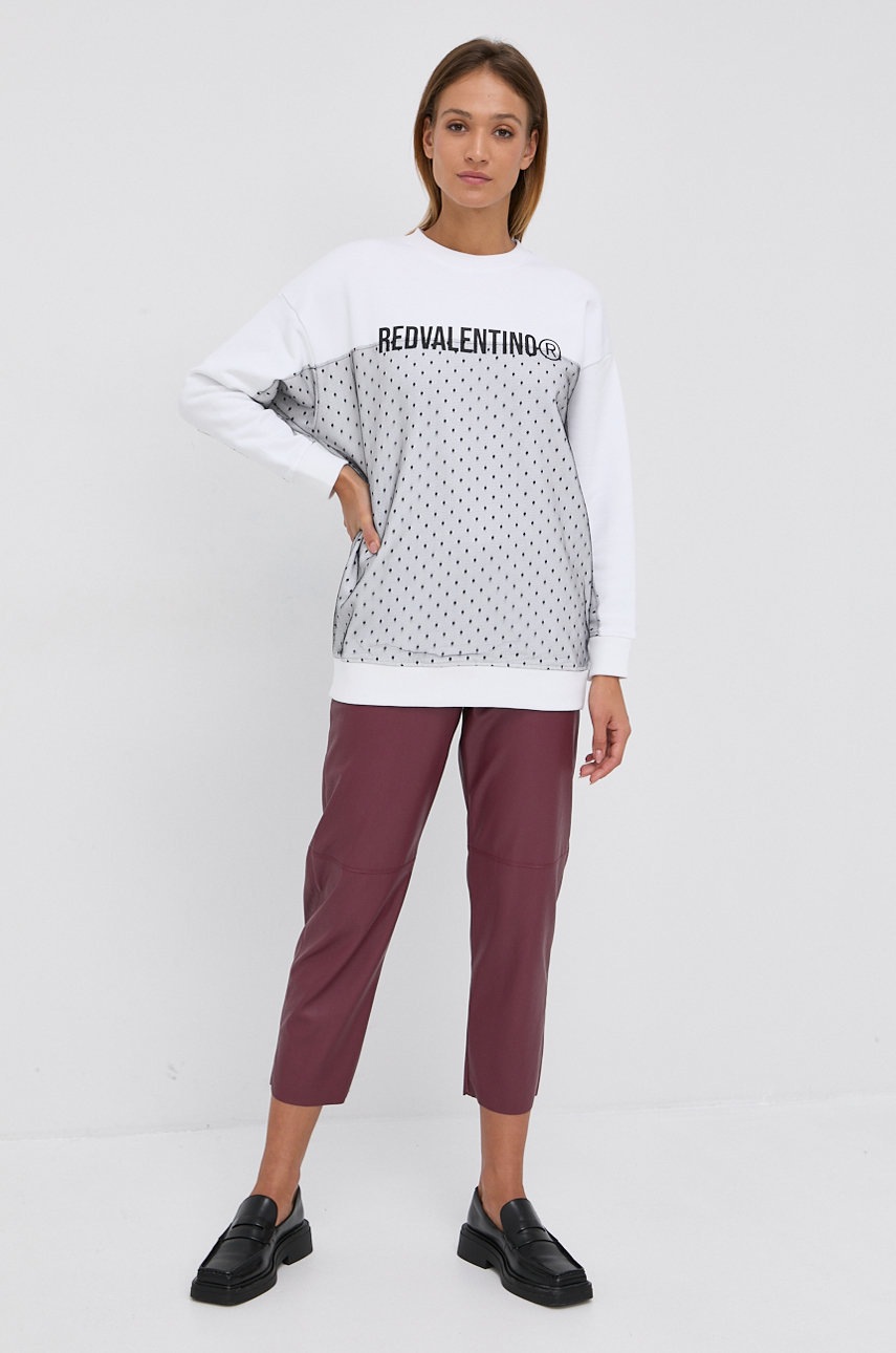 

Кофта Red Valentino жіноча колір білий