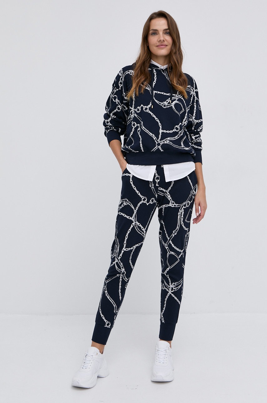 

Кофта Lauren Ralph Lauren женская цвет синий с узором