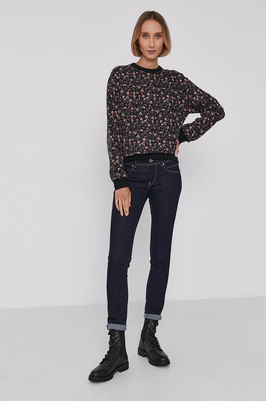 

Хлопковая кофта Pepe Jeans женская с узором