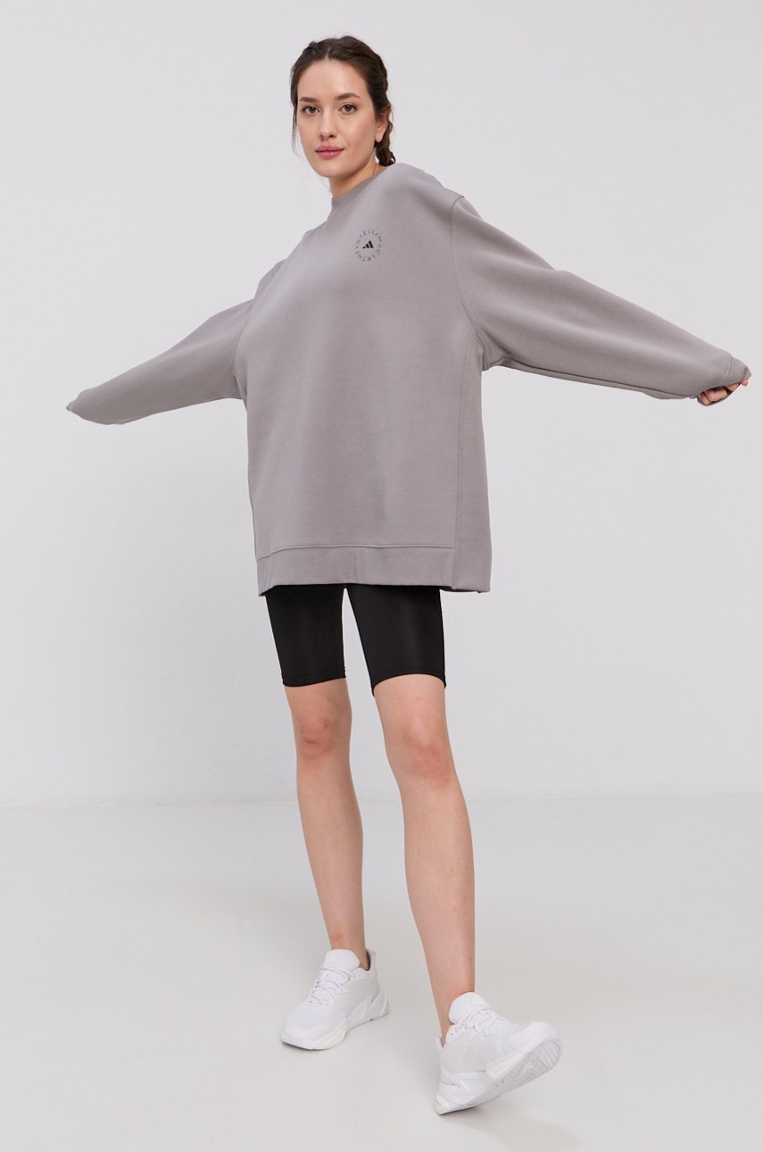 

adidas by Stella McCartney - Суичър, Сив