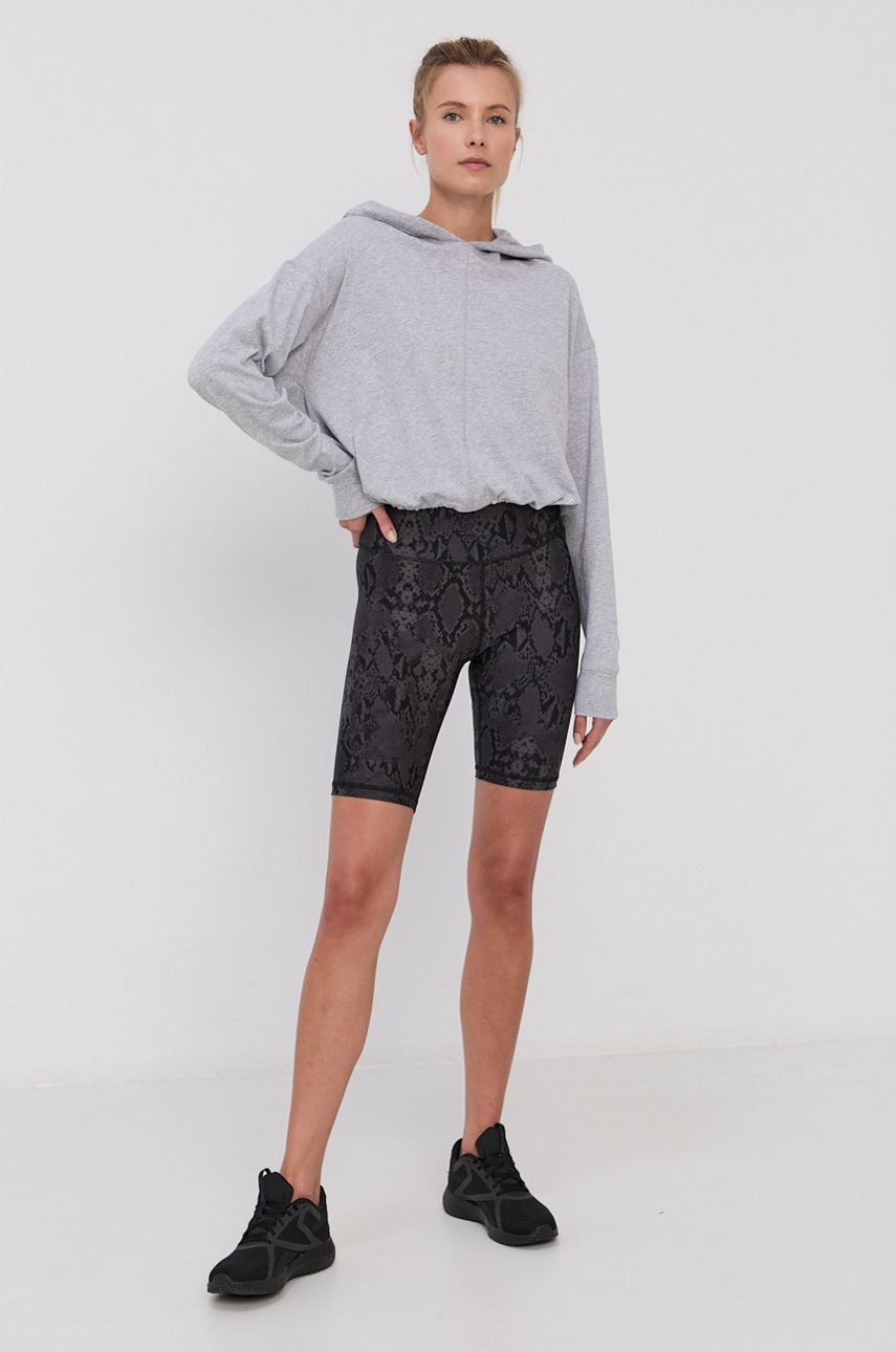 

Кофта Dkny жіноча колір сірий гладка
