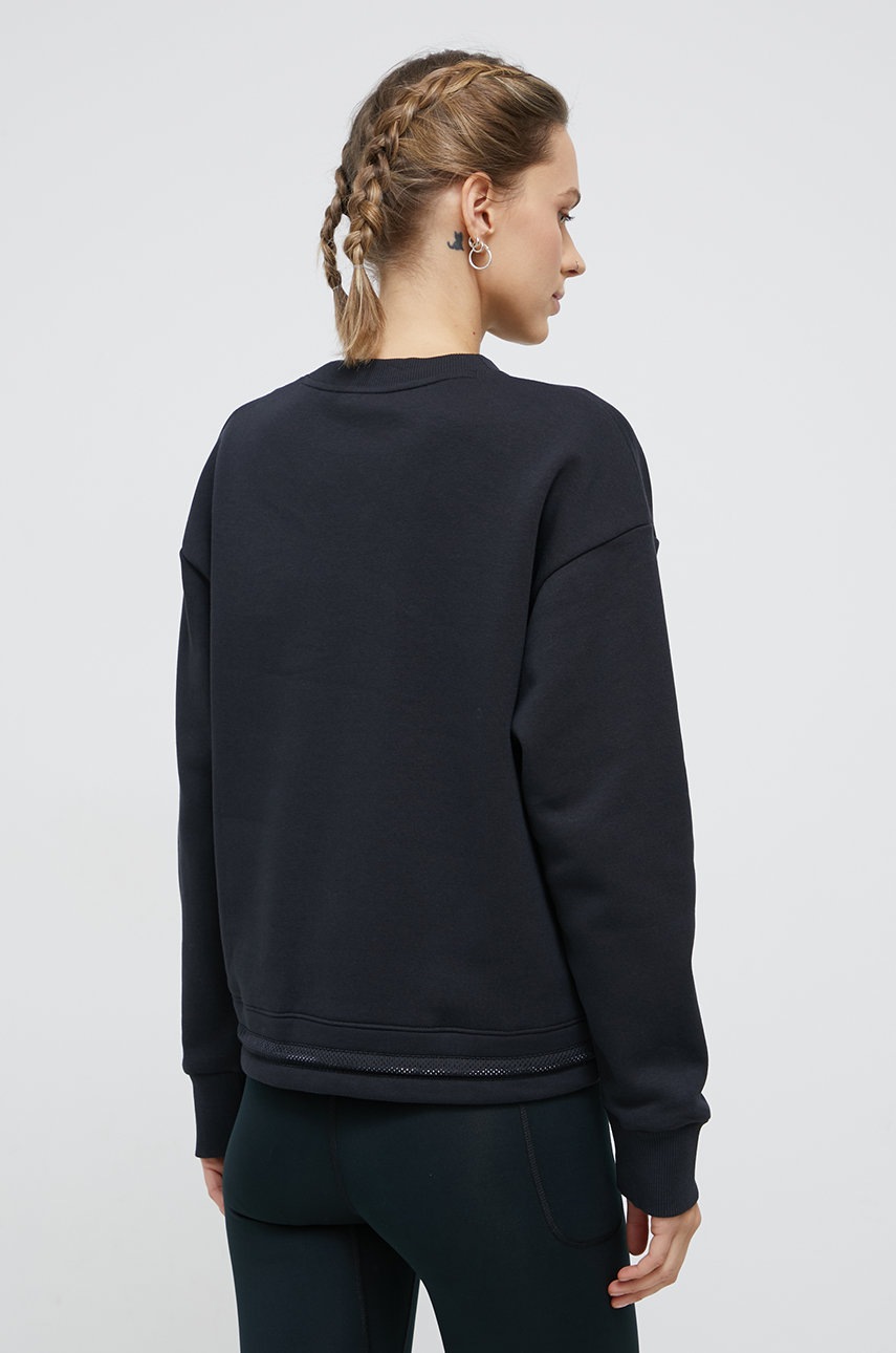 

Кофта Under Armour 1365847 жіноча колір чорний з принтом