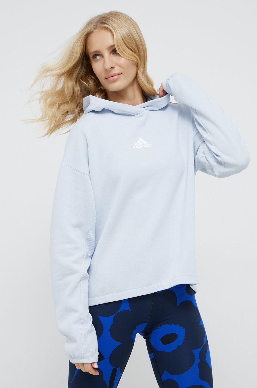 Adidas Bluza damska z kapturem gładka