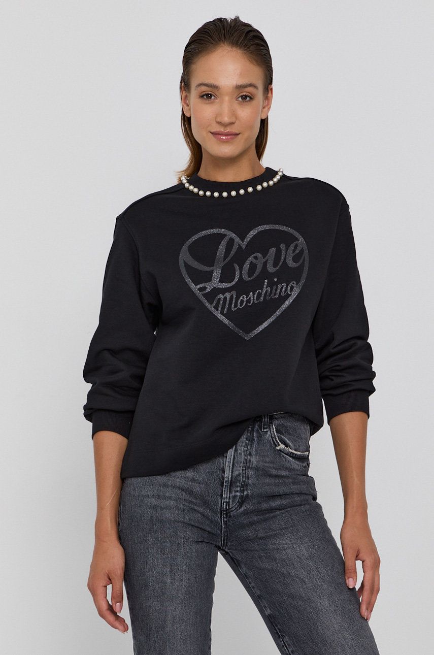 Love Moschino - Bavlněná mikina