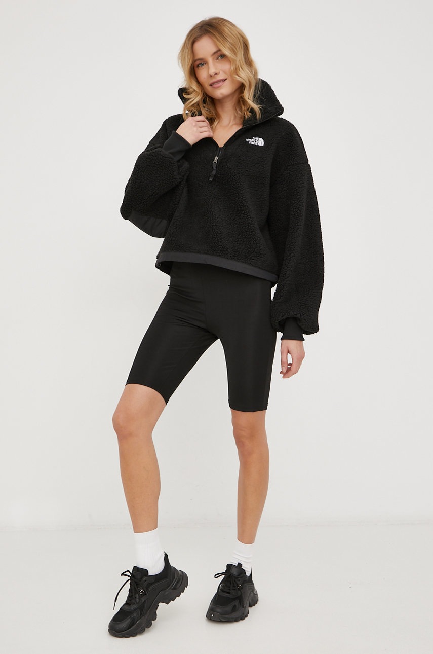 

Кофта The North Face женская цвет чёрный гладкая