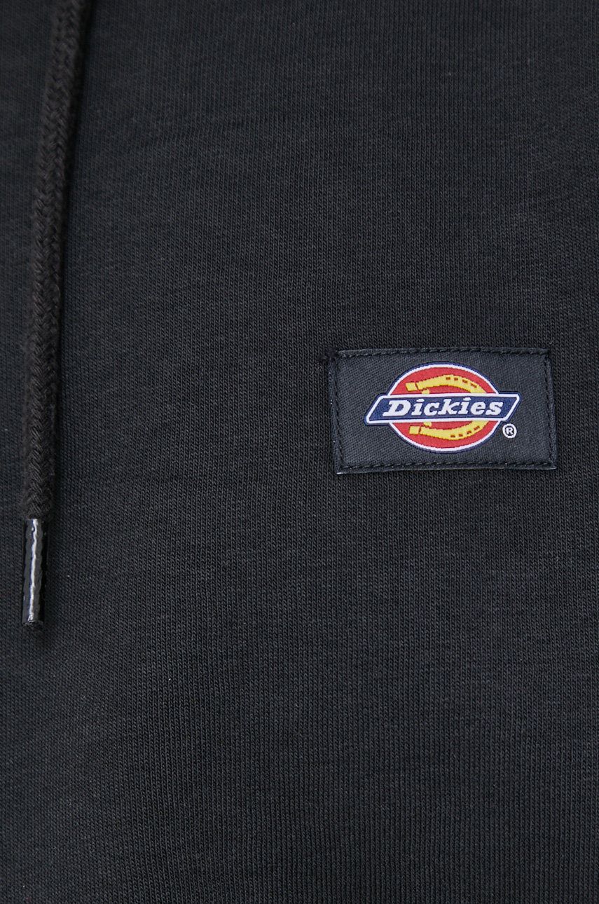 Dukserica Dickies za žene, boja: crna, s kapuljačom, DK0A4XJTBLK-BLACK