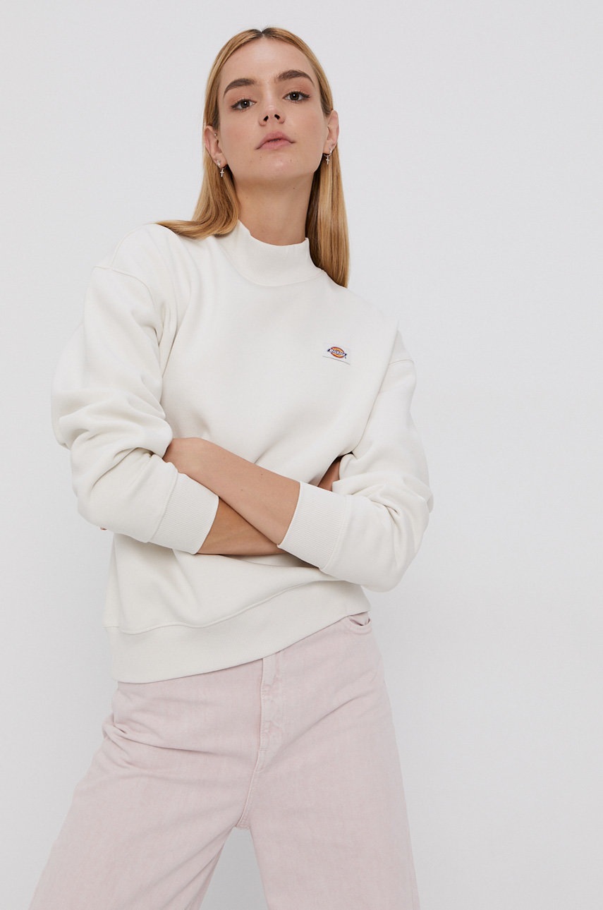 

Кофта Dickies жіноча колір білий гладка