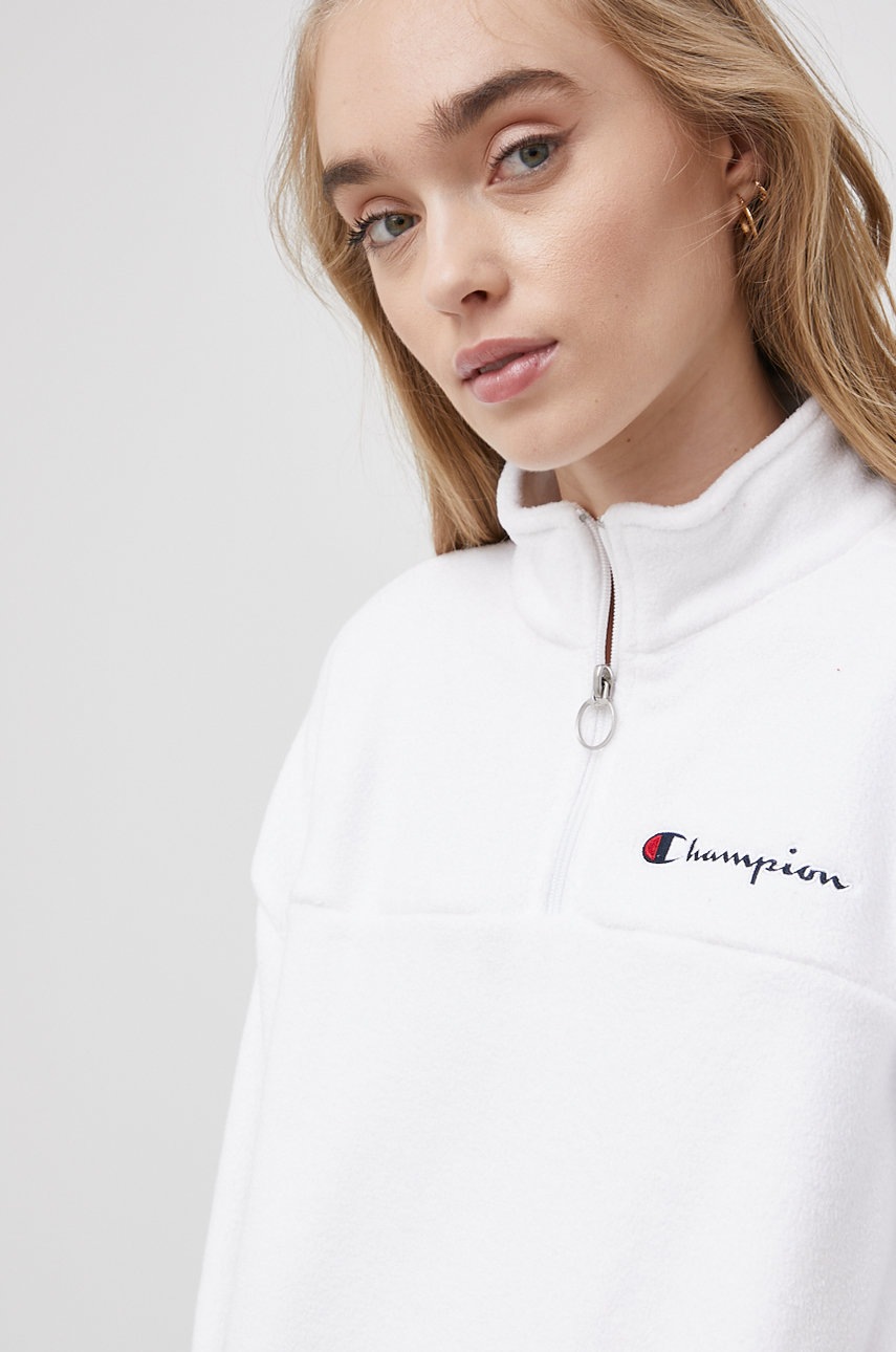 Champion Bluza damska kolor biały gładka