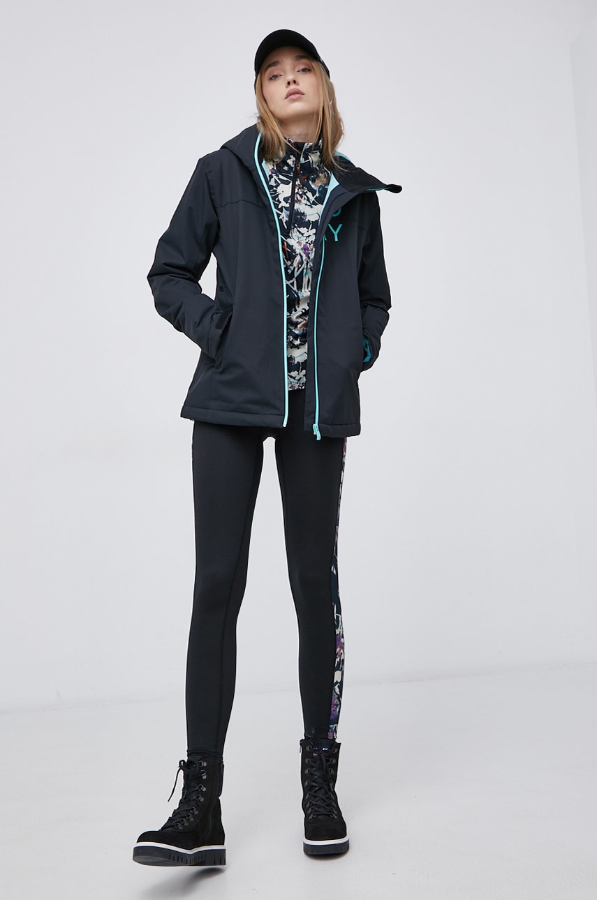 

Кофта Roxy женская цвет синий с узором