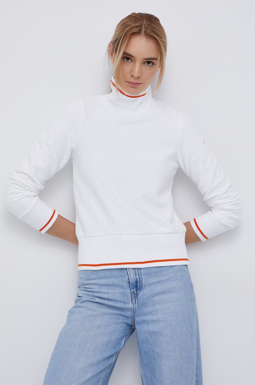 

Кофта Roxy женская цвет белый гладкая